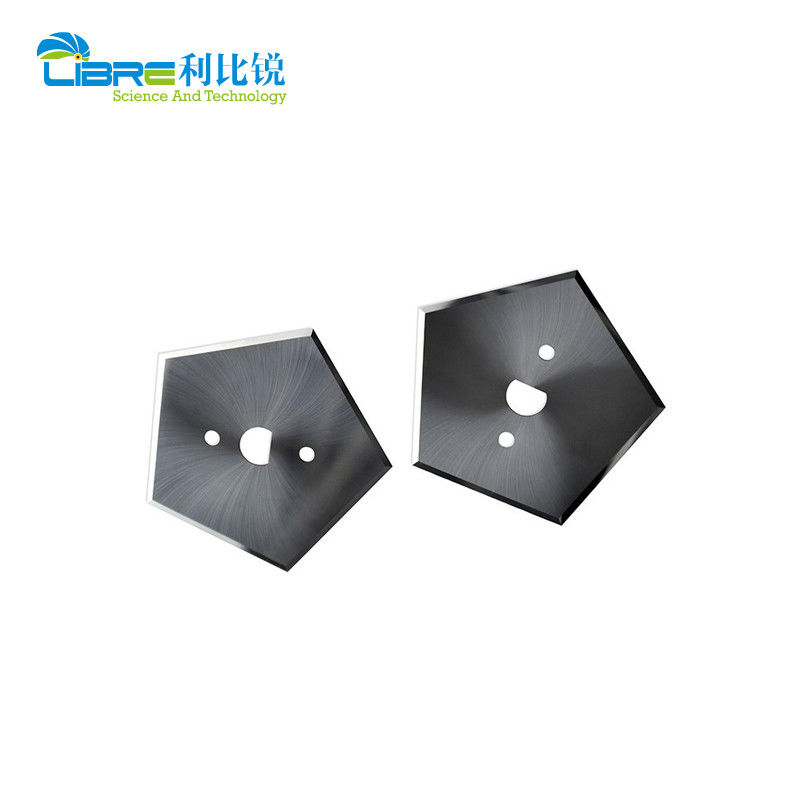 มีด Pentagonal 40.9mm HRA89 ใบเลื่อยอุตสาหกรรมสําหรับเครื่องทําถุงซีเมนต์