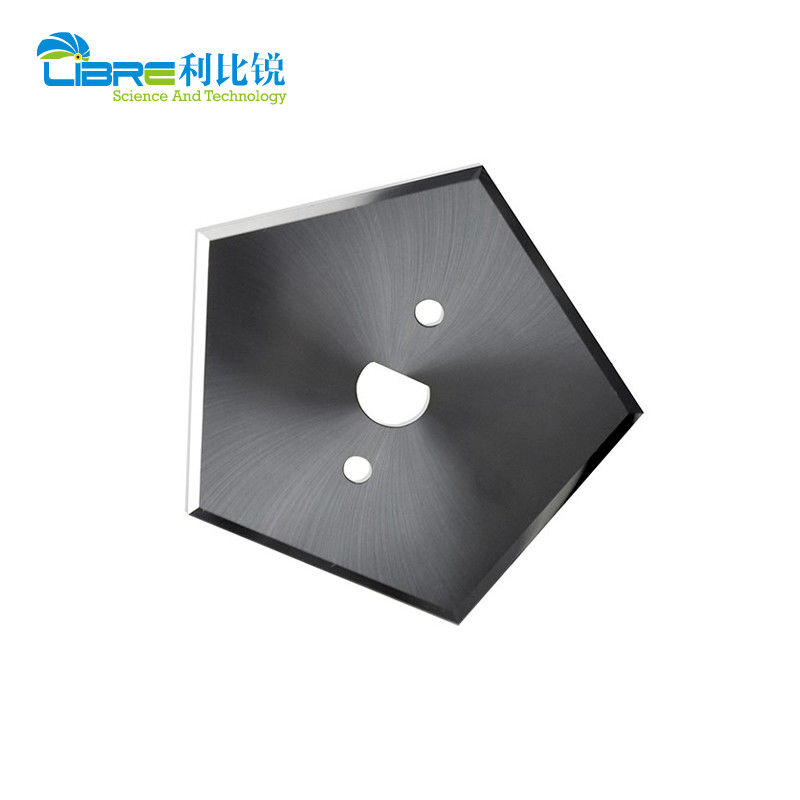 มีด Pentagonal 40.9mm HRA89 ใบเลื่อยอุตสาหกรรมสําหรับเครื่องทําถุงซีเมนต์