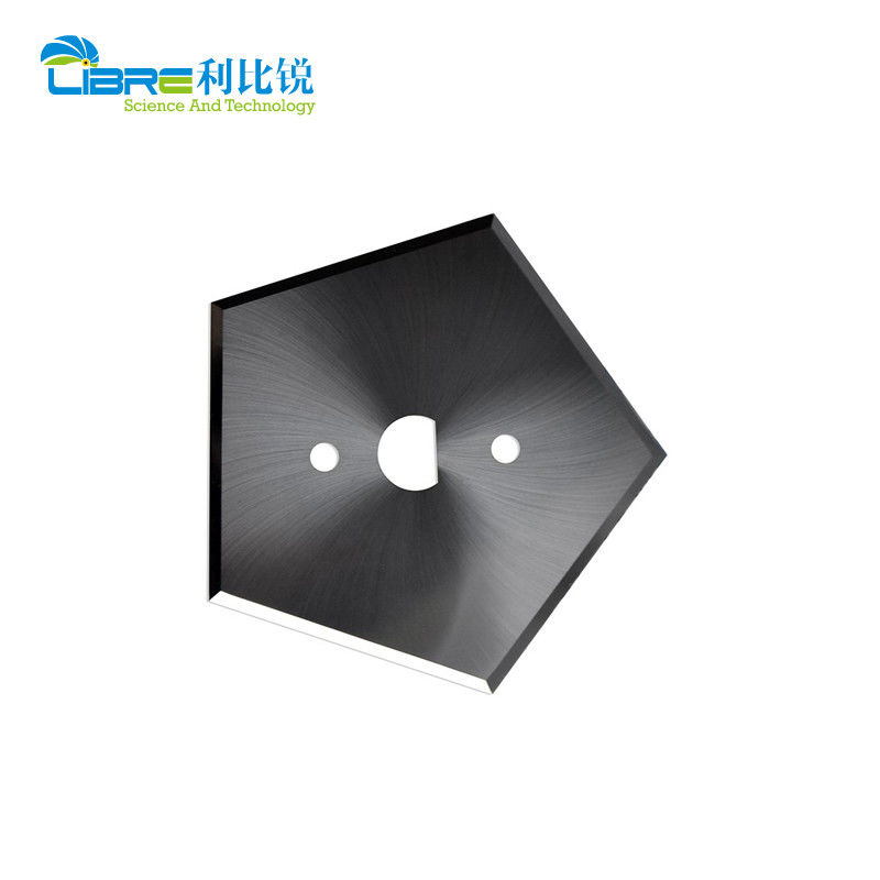 มีด Pentagonal 40.9mm HRA89 ใบเลื่อยอุตสาหกรรมสําหรับเครื่องทําถุงซีเมนต์