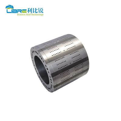OD 150 มม. ซีเมนต์คาร์ไบด์ให้ทิปลูกกลิ้งกลองสำหรับชิ้นส่วนอะไหล่เครื่องจักรทำบุหรี่ Hauni