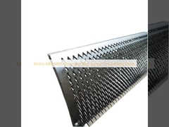 ไม้คาร์ดดิ้งหยาบละเอียดอัลลอยด์อะลูมิเนียม Molins MK8 MK9